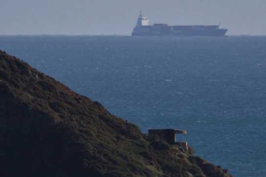 28 November 2022 - 11:12:52
Container ship Samskip Endeavour 140.62m long travelling from Rotterdam to Dublin passes the end of the river Dart.
---------------
'Brexit boat' Samskip Endeavour